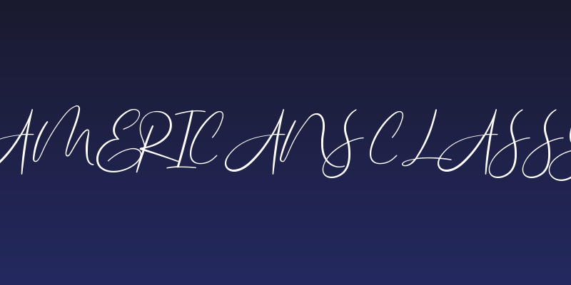 Americans Classy Social Header