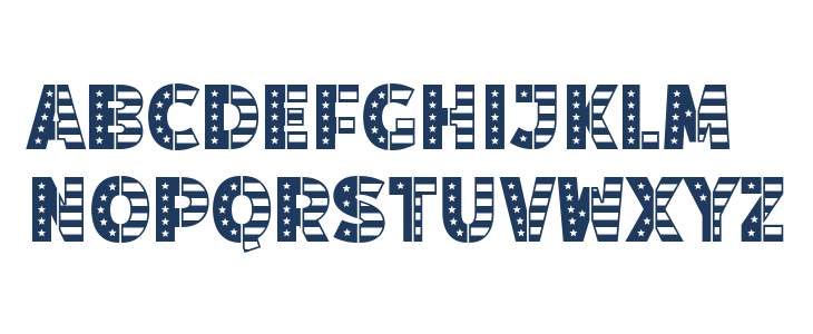 America's Best Hero Uppercase