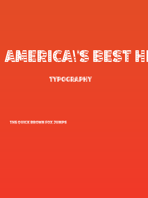 America's Best Hero Poster