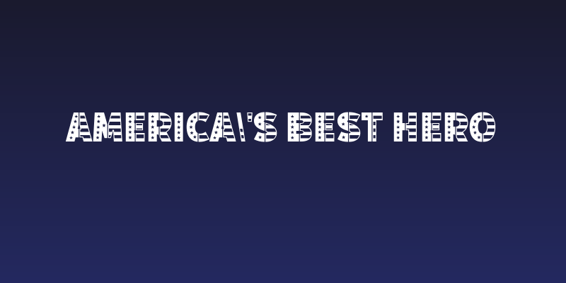 America's Best Hero Social Header