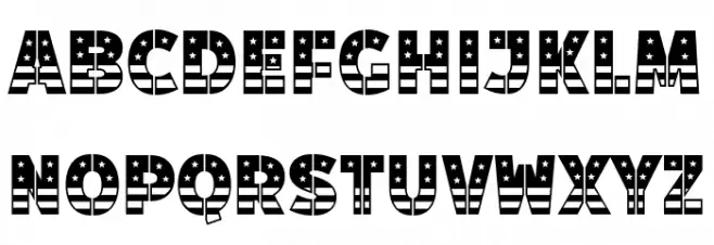 America's Best Hero Fonte MINÚSCULAS