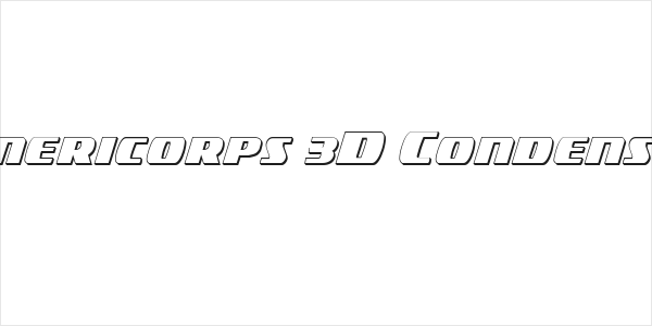 Americorps 3D Condensed Logo
