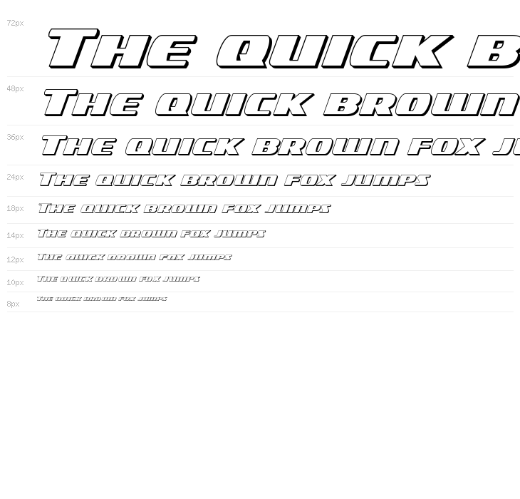 Americorps 3D Waterfall