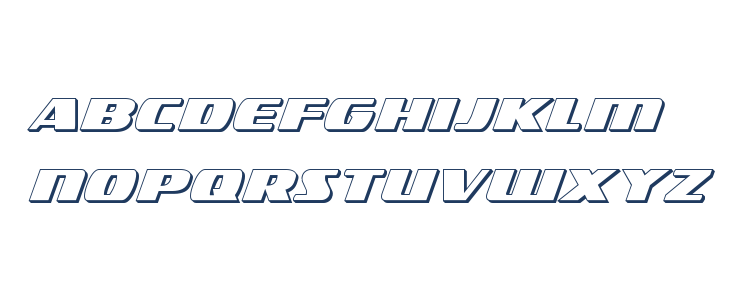 Americorps 3D Lowercase