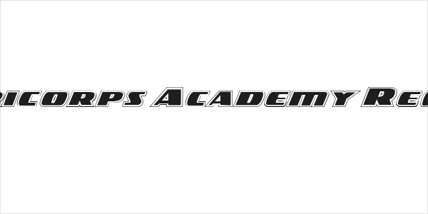 Americorps Academy Regular Logo