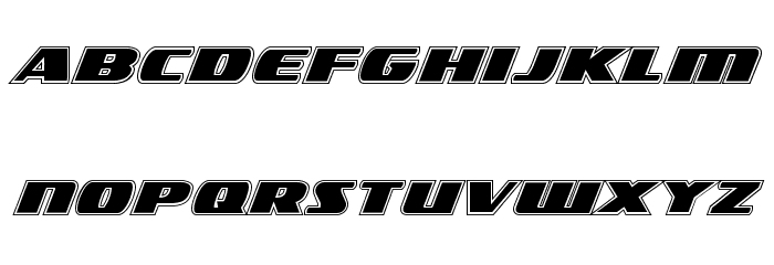 Americorps Academy Font LOWERCASE