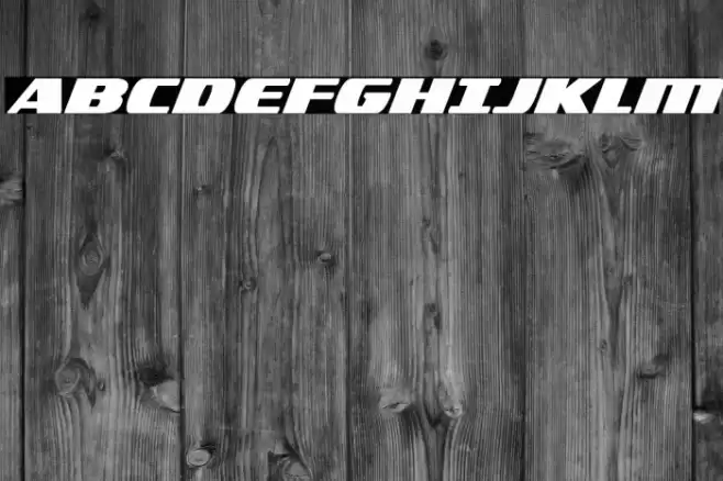 Americorps Bold Font examples