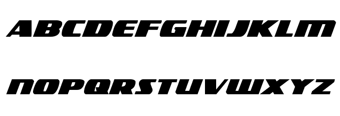 Americorps Bold Font LOWERCASE