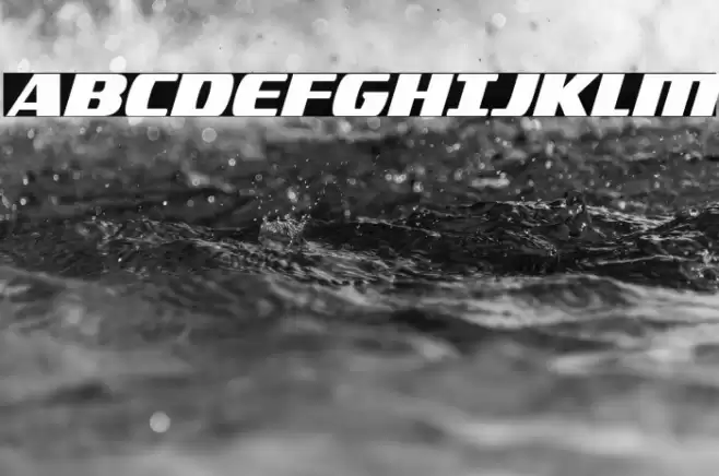 Americorps Condensed Font examples