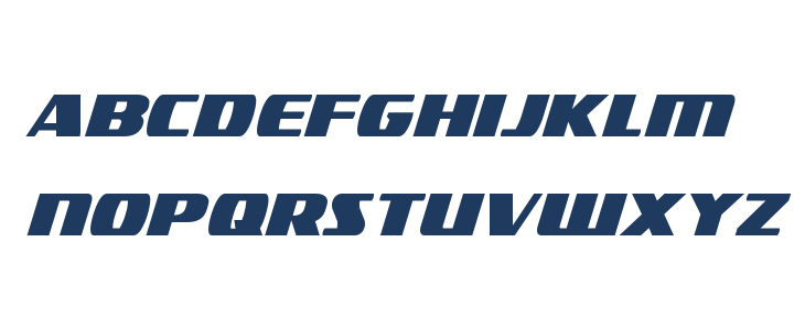 Americorps Condensed Lowercase