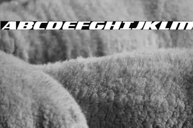 Americorps Expanded Font examples