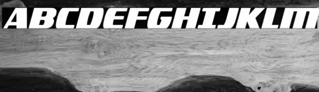 Americorps Extra-Condensed Font examples