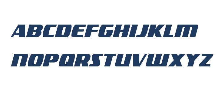 Americorps Extra-Condensed Lowercase