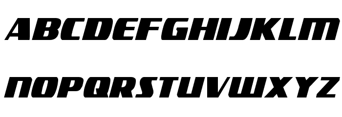 Americorps Extra-condensed Font LOWERCASE