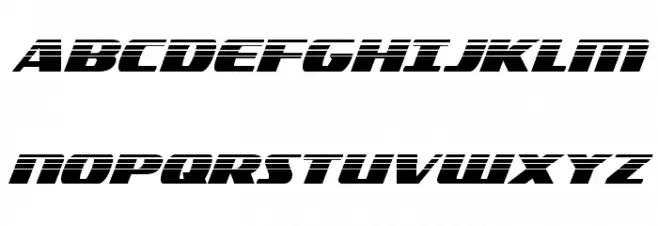 Americorps Halftone Polices MAJUSCULES