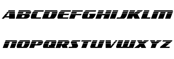 Americorps Halftone Font LOWERCASE