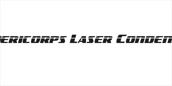 Americorps Laser Condensed Logo