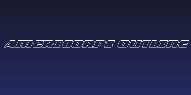 Americorps Outline Social Header