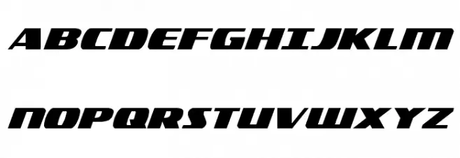 Americorps Regular Schriftart Groß