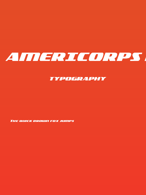 Americorps Regular Poster