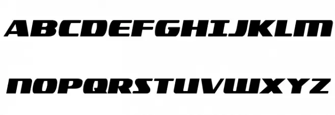 Americorps Semi-Italic Fonte MAIÚSCULAS