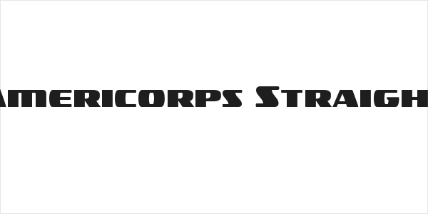 Americorps Straight Logo
