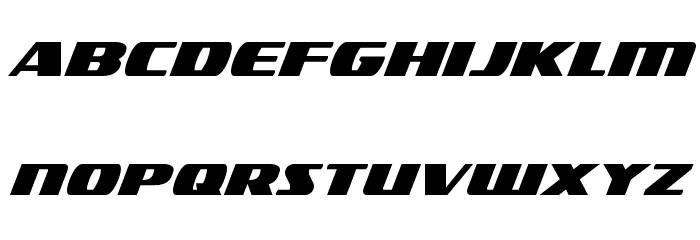 Americorps Font LOWERCASE