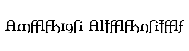 Amerika Alternates Fonte
