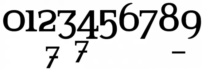 Amerika Alternates Font OTHER CHARS