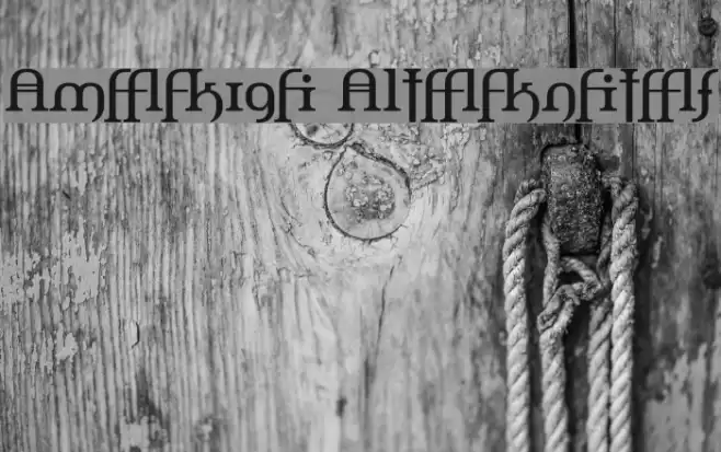 Amerika Alternates Font examples