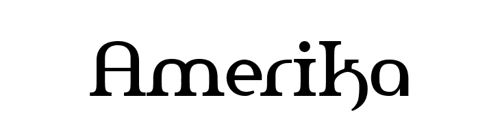 Amerika  Free Fonts Download