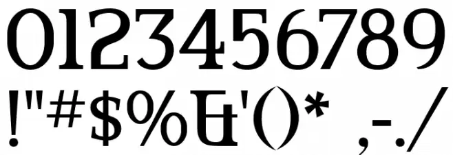 AmerikaPro Font OTHER CHARS