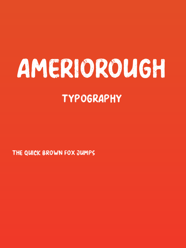 AmerioRough Poster