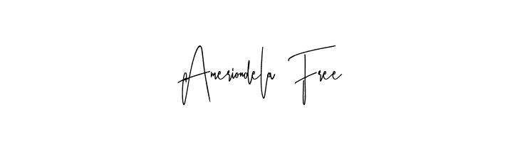 Ameriondela Free  Frei Schriftart Herunterladen