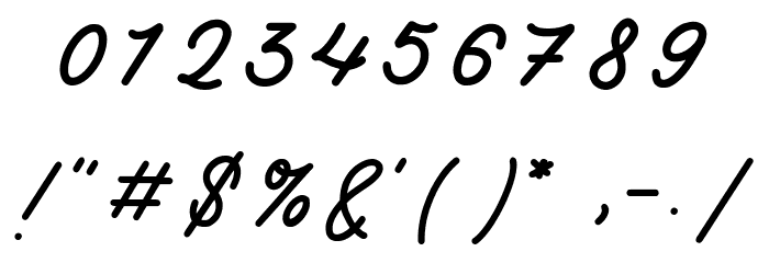 Amertano Font OTHER CHARS