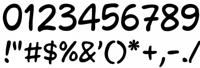 Ames Font OTHER CHARS