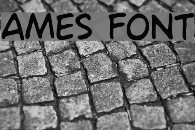 Ames Font examples