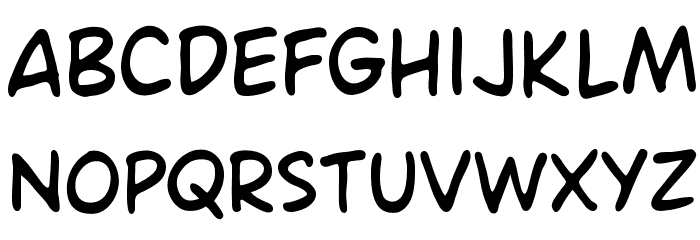 Ames Font LOWERCASE