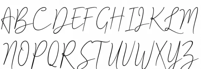 Ametha Schriftart Groß