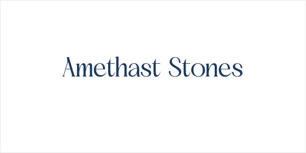 Amethast Stones Logo