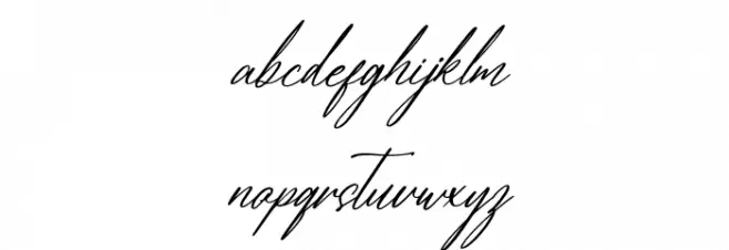 Amethykan DEMO VERSION Italic Font LOWERCASE