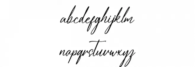 Amethykan DEMO VERSION Font LOWERCASE