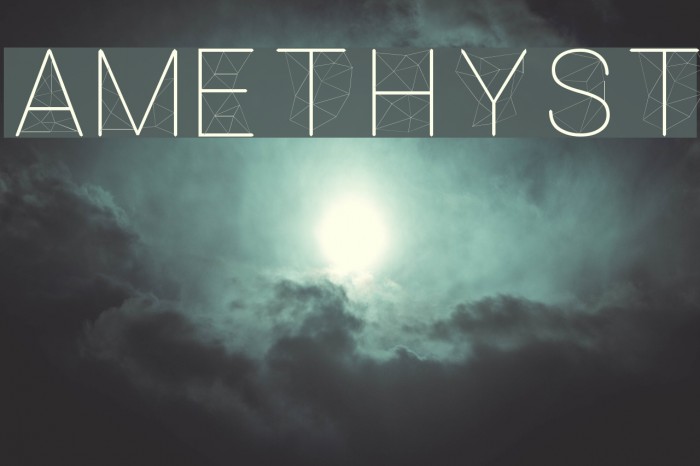 Amethyst Font examples