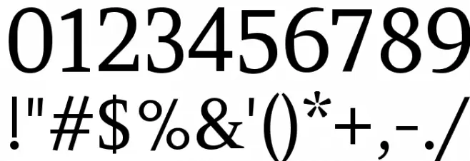 Amethysta Regular Font OTHER CHARS