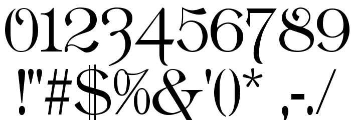 Ametist Font OTHER CHARS