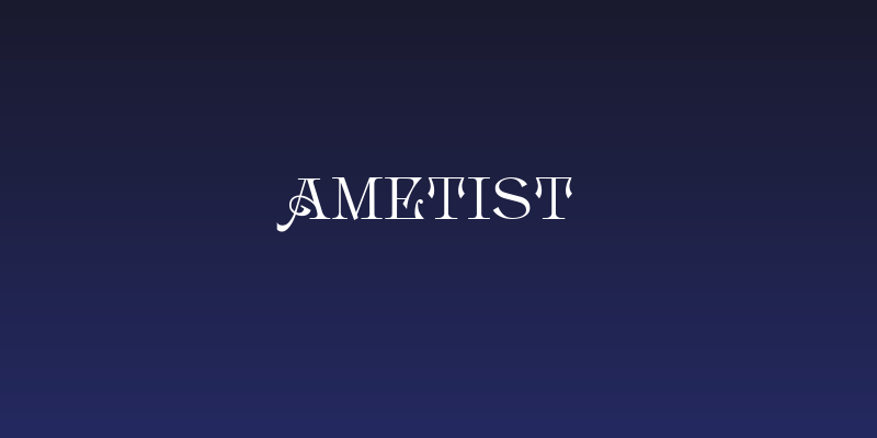 Ametist Social Header