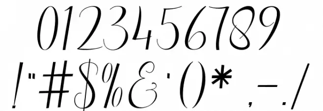 Amettha Font OTHER CHARS