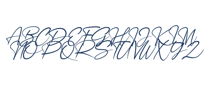 AmeyallindaSignaturRegular Uppercase