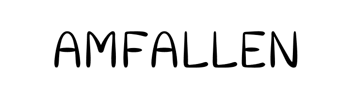 Amfallen  免费字体下载