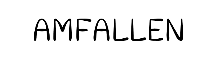 Amfallen  नि: शुल्क फ़ॉन्ट्स डाउनलोड
